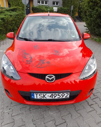 Mazda 2 cena 14500 przebieg: 177000, rok produkcji 2008 z Krosno Odrzańskie małe 232